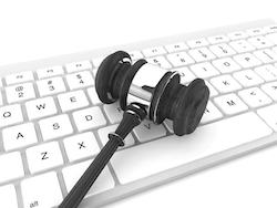 Gavel and Keyboard